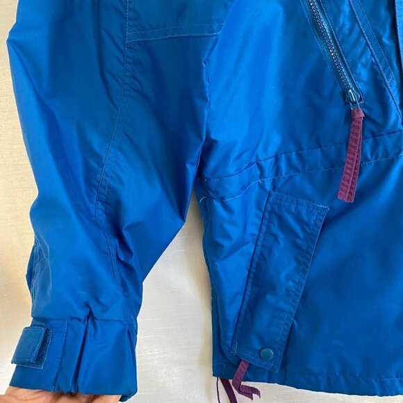 Vintage 1989 Teal and Violet Columbia Anorak  Ski Jacket Mens SM - Picture 7 of 16